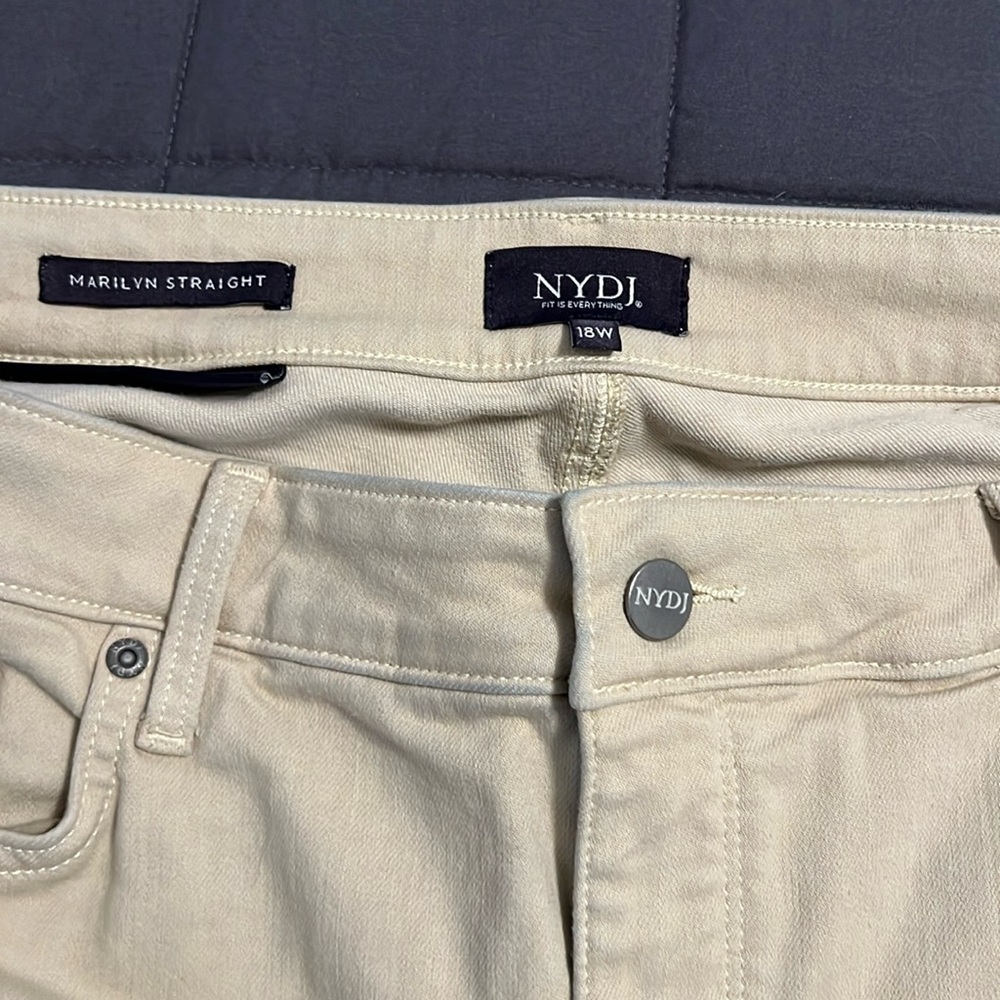 NYDJ denim crop pants